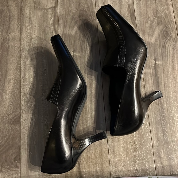 Frqnco Sarto leather pointy-toe heels size 8.5 - Picture 9 of 14